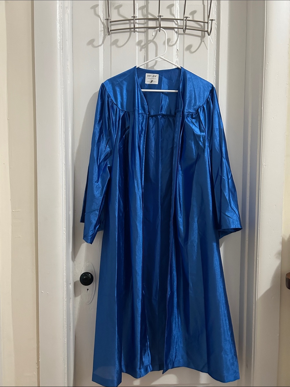 Royal Blue Kids Graduation Gown by